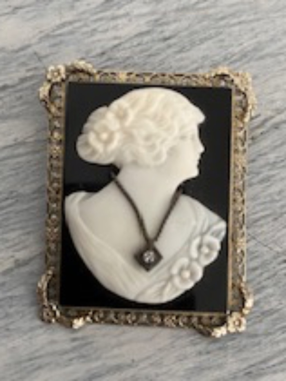 Cameo Brooch